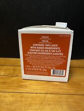 Starbucks Peach Flavored Juice Infusion 1 Liter Sealed Carton  picture
