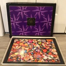 Christopher Radko Christmas cork back PLACEMATS ornaments Kaleidoscope orig box picture