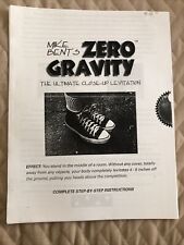 Mike Bent's ZERO GRAVITY The Ultimate Close-up Levitation. - Rare & OOP & New picture