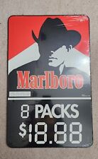 NEW Vintage 1992 Original Marlboro Cigarette Authentic Store Display Sign picture