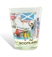 Iconic Scotland Shot Glass - Scottish Landmarks Historic Gift Souvenir picture