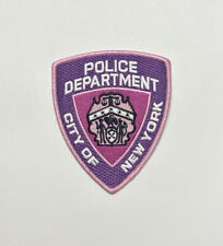 NYPD Domestic Violence Awareness Police Patch New York City Police Department NY picture