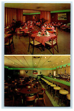 c1960s Multiview of Dining Room, Harten House, Waterbury Connecticut CT Postcard picture