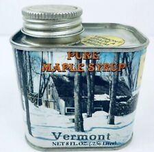 Vermont 1984 Pure Maple Syrup Tin Can  picture
