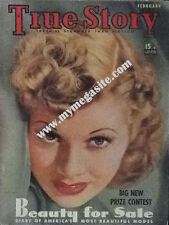 LUCILLE BALL  - TRUE STORY MAGAZINE - FEB 1941 picture