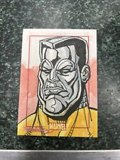 Randy Martinez Colossus Rittenhouse 2009 Marvel Sketchafex  Card. 1/12 Figure. picture