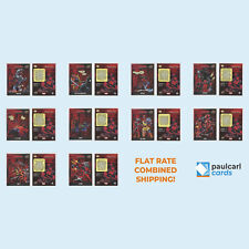2019 Upper Deck Deadpool High Series #101-130 Complete 30 Card SP Set Lot NM picture