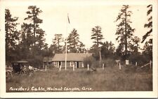 Real Photo Postcard Forester's Cabin in Walnut Canyon, Arizona picture