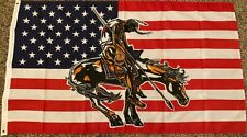 NEW END OF THE TRAIL US 3x5ft FLAG superior quality fade resist us seller picture