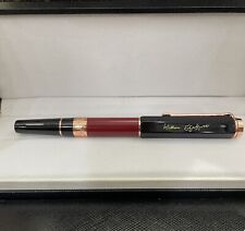 Luxury Great Writers Series Red+Rose Gold Color 0.7mm Rollerball Pen picture