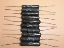 25 OHM 5 WATT,  NEW / NOS (LOT OF 10) picture