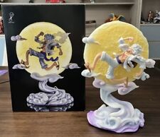 One Piece Anime Figure Gear 5 Nika Luffy Moon Light Pvc Statue Model Toys picture