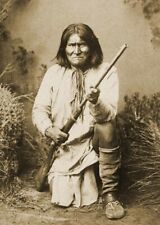 1887 Geronimo Vintage Old Photo 8.5