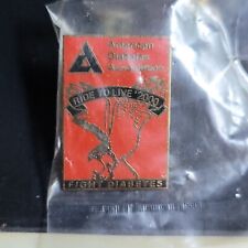 AMERICAN DIABETES ASSOCIATION RIDE TO LIVE 2000 FIGHT DIABETES MOTORCYLE PIN picture