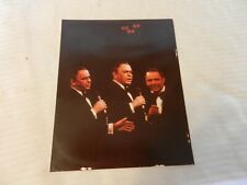 Frank Sinatra Color Photo Triple Exposure Singing In Concert in New York 8x10 picture