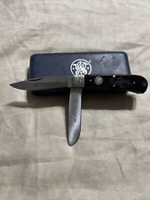 S&W .44 Magnum 1995 Production 1955 40th Anniversary 2 Blade Knife Engraved picture