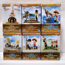 338 One Piece Log Stories World Collectible Figure 6 Points Luffy Zoro Sanji Zef picture