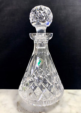 WATERFORD CRYSTAL “Lismore” Unused Signed Liquor Wine Decanter IRELAND picture