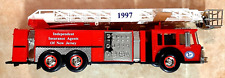 1997 Aerial Tower Limited Fire Truck Independent Insurance of New Jersey in box picture