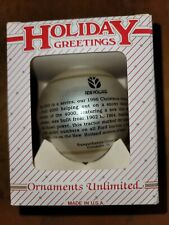 VINTAGE New Holiday Greetings 1996 New Holland Christmas Ornaments Unlimited picture