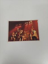 Queen Card Panini Pop Stars Sticker 1975 Mini-Poster Vintage Rock #40 picture