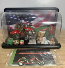 Franklin Mint LIMITED EDITION 2000 Harley Davidson Fat Boy Christmas Bike 1:10 picture