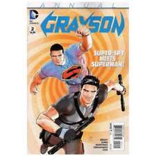 Grayson Annual #2 in Near Mint + condition. DC comics [p@ picture