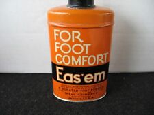 Vintage NYAL'S Eas'em foot powder tin picture