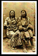 ⫸ 986 Postcard JIM & SQUAW, Crow American Indian Berdache Gay Homosexual NEW  picture