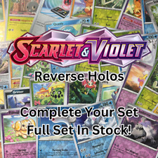 Pokemon Scarlet & Violet Base Reverse Holos Mint Full Complete Set SV1 Choose picture