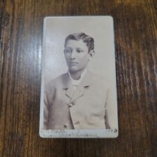 Dr Haas Bayou Chicot Cabinet Card Photo 4x2.5 In picture