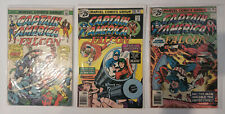 CAPTAIN AMERICA #181 (G/G+), #198 (F+), #199 (F) Lot of 3 picture