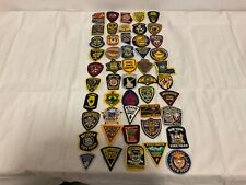 Police collectors patch set 50 pieces all different state patches. All hat size. picture