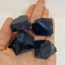 Rough Blue Goldstone Chunks Healing Crystal Mineral Rocks Specimens Gift Decor picture