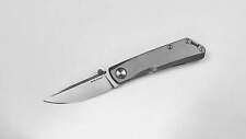 Real Steel Luna ECO Folding Knife Stainless Steel Handle K110 Plain Edge RS7081 picture