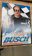 Dale Earnhardt Busch Beer NASCAR Racing Poster picture