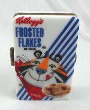PHB Porcelain Hinged Kellogg's Frosted Flakes Trinket Box~Tony Tiger ~ no spoon picture