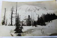Vintage 1930's RPPC View of Mount Rainer Washington picture