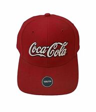 Vtg Coca Cola Hat Youth/ S Fitted Red Baseball Cap Make It Real picture