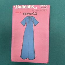 VINTAGE BUTTERICK Misses' Loose Fitting Caftan 4 Piece Pattern New Size Medium picture
