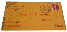 1913 SOUTHERN PACIFIC T&NO FORT WORTH & CALVERT TRAIN #6 RPO HANDLED ENVELOPE picture