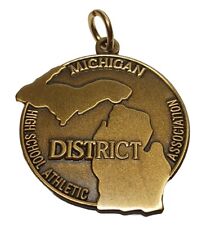 Michigan District High School Athletic Association Trophy Pendant 2019-20 picture