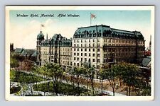 Montreal QC-Quebec Canada, Windsor Hotel, Vintage Souvenir Postcard picture