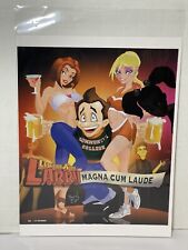 2004 LEISURE SUIT LARRY Magna Cum Laude Video Game = Promo Print AD picture