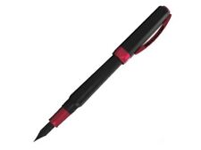 Visconti Opera Metal Monza Black/Red Medium Fountain Pen (#738ST01) picture