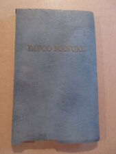 DIFCO LABS Manual of Dehydrated Culture Media and Reagents Fifth Edition 1935 picture