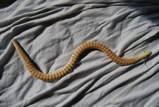 wooden articulated mobile snake serpent home decor picture