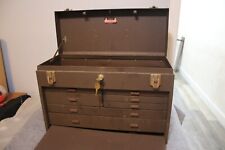 Vintage Kennedy Kits Model 620 Machinists Tool Chest Box 7 Drawers w/Keys picture