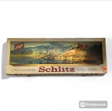 Vintage Schlitz Beer Light Bar Sign 26x10 picture
