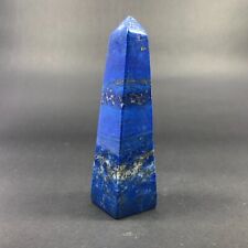 10cm New Lapis Lazuli Tower Healing Crystal Reiki Chakra Minerals 148gram picture